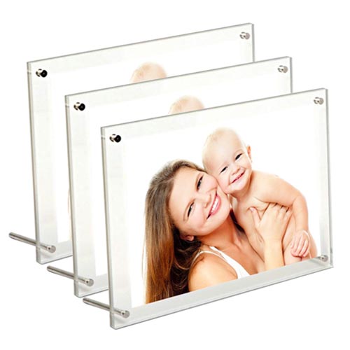 L-frames acrylic holders